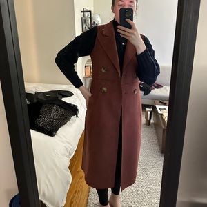 Anthropologie Faux Suede Vest Jacket